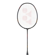 Yonex Badmintonschläger Nanoflare 170 Light (grifflastig, flexibel) schwarz/orange - besaitet -